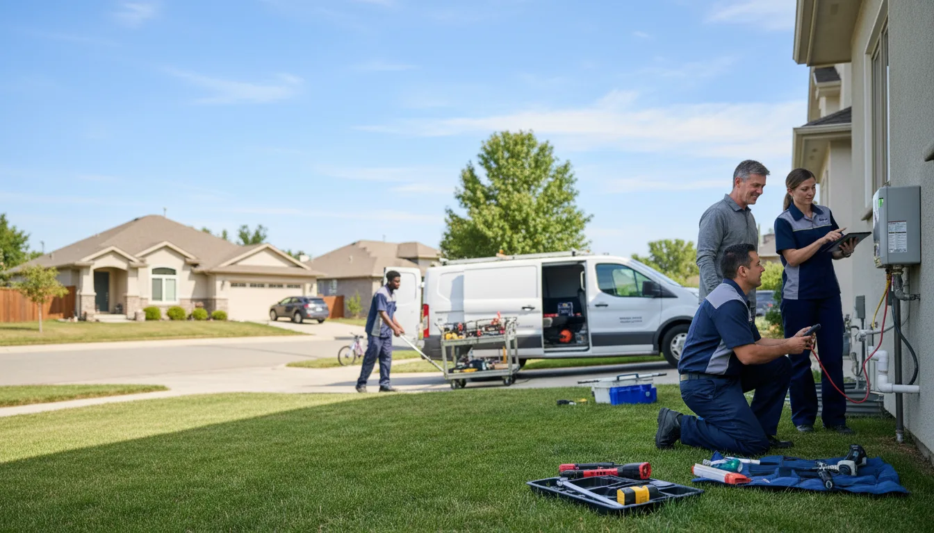 Tankless water heater service in Jarratt, VA